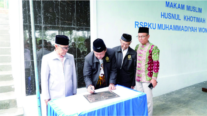 Peresmian Makam Muslim Husnul Khotimah RS PKU Muhammadiyah Wonosobo